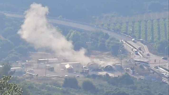 זירת האירוע בחורפיש