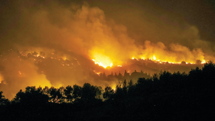 שריפות בצפון חרבות ברזל