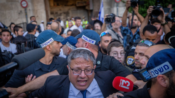 בן גביר בשער שכם