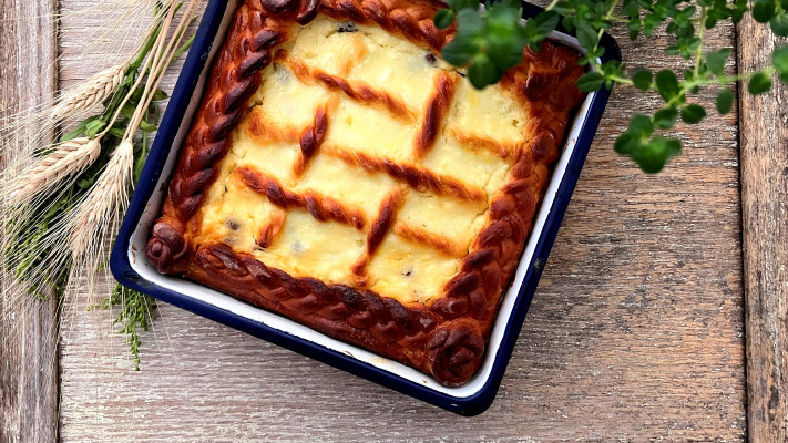 עוגת גבינה מרובעת 