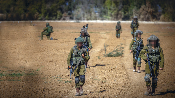 חיילי גדוד נצח יהודה בגבול עזה