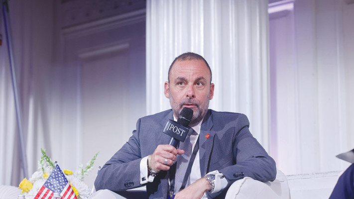 עוזי ימין יו''ר הבורד דלק אחזקות ארה''ב (צילום:  מרק ישראל סלם, גיא סידי)