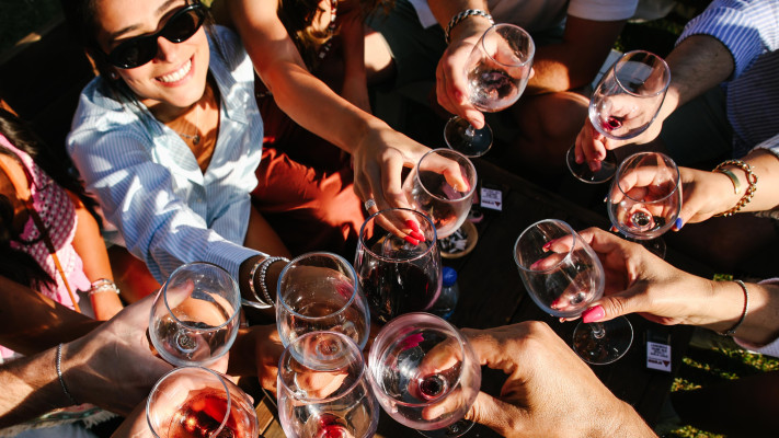פסטיבל היין במשתלות יגור (צילום: מאור אטיאס)