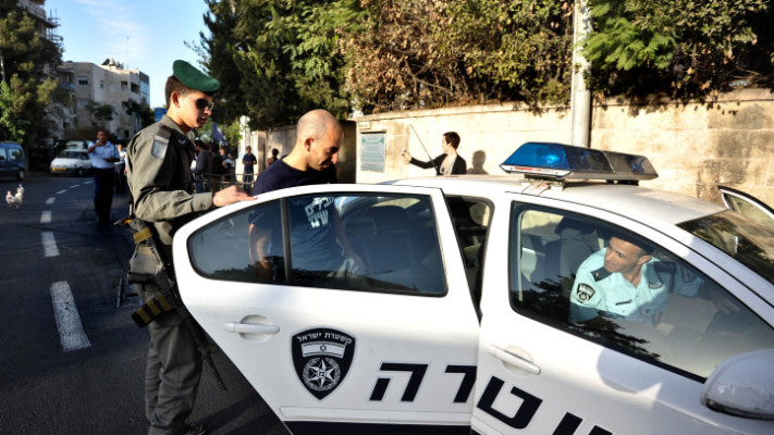 ניידת משטרה (צילום: פלאש 90)