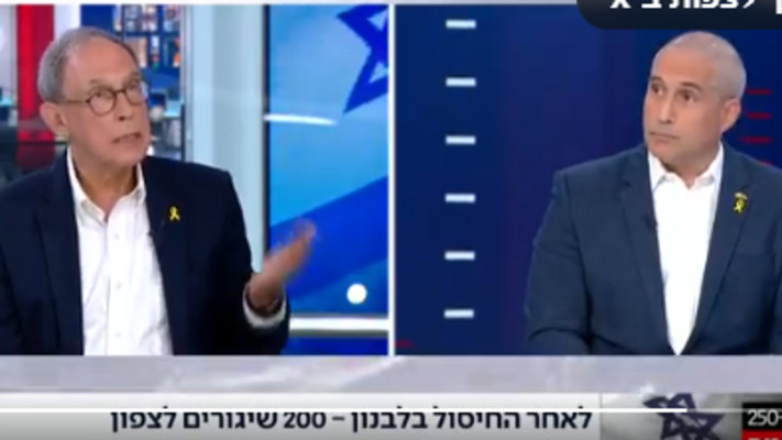 חנוך מילביצקי ונחמן שי, כאן חדשות (צילום: צילום מסך כאן חדשות)