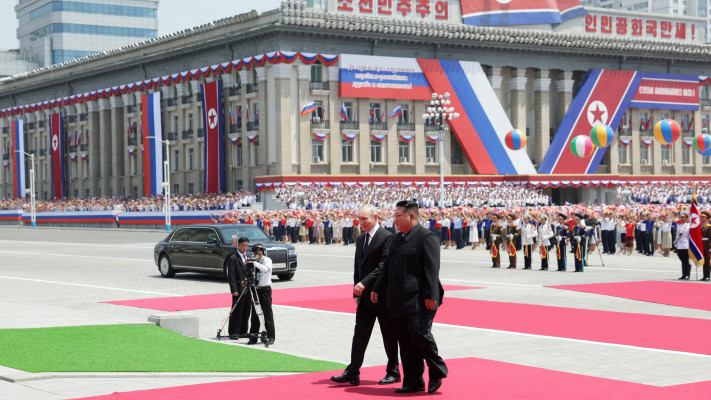 ולדימיר פוטין, קים ג'ונג און