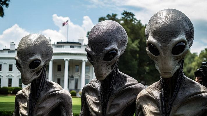 חייזרים, אילוסטרציה