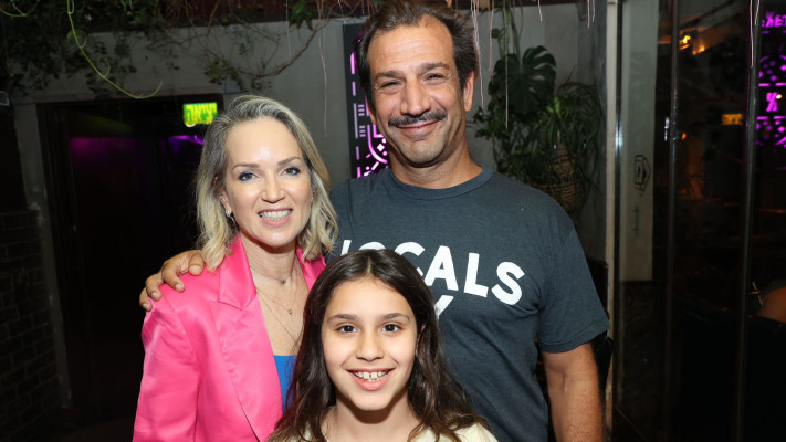 הילי ואייל גרינברג, גליה הראל דור  (צילום: רפי דלויה)