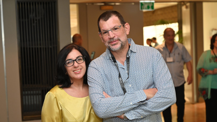 אבישי גל ים ואירית שגיא (צילום: אוהד הרכס ואיתי בלסון, מכון ויצמן למדע)