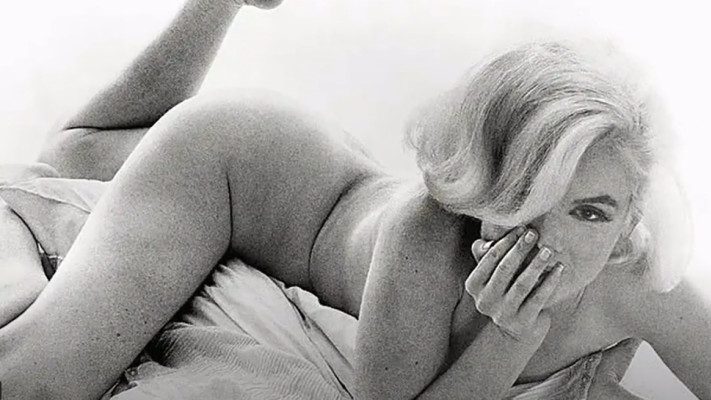 התמונה האחרונה של מרילין מונרו בצילומי vogue (צילום: צילום מסך יוטיוב)