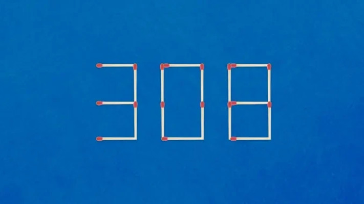 הזיזו שני גפרורים כדי לקבל מספר גבוה יותר