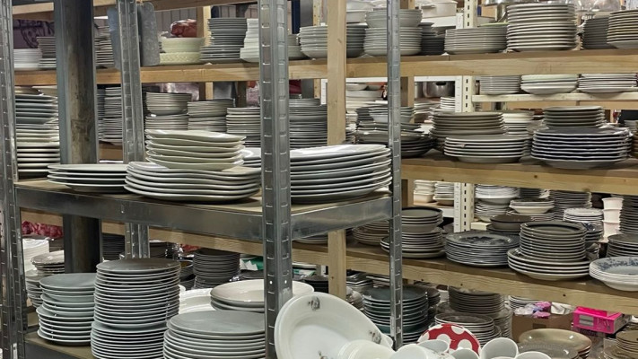 האנגר ''חזית הבית'', כלי מטבח