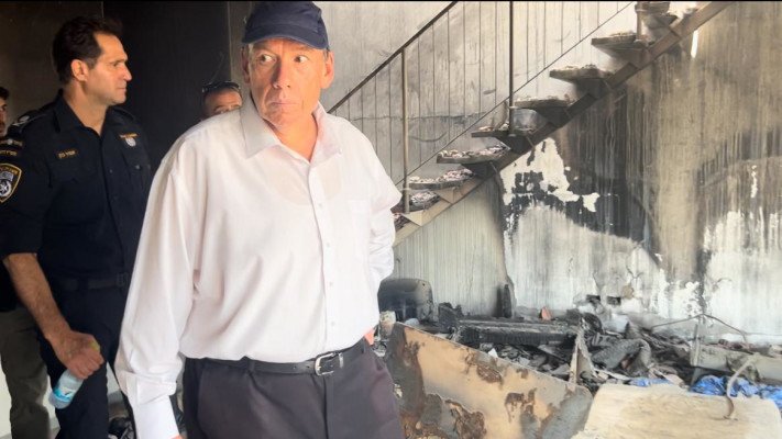 מבקר המדינה מתניהו אנגלמן בביקור בעוטף עזה