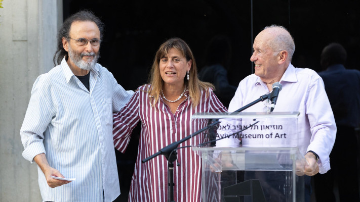 דובי שיף, טניה כהן-עוזיאלי ויוסי מרק (צילום: מור ארקדיר)