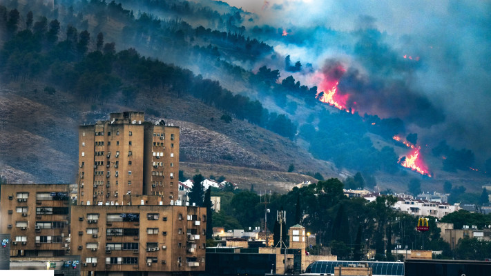 שריפות בצפון