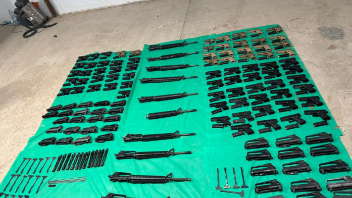 סיכול הברחת כלי נשק בגבול הירדני