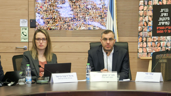 הדיון בוועדת הבריאות של הכנסת על מצבם הרפואי של בני משפחות החטופים (צילום: דני שם טוב, דוברות הכנסת)