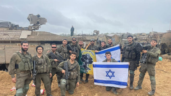 ''התמיכה של העם מחזקת את הלוחמים'', ניתאי וחבריו לגדוד