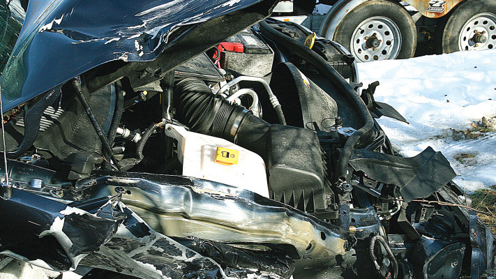 תאונת הדרכים של רון מיברג