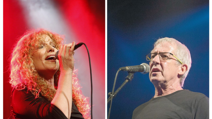 נורית גלרון מארחת את גידי גוב במתחם קו הרקיע