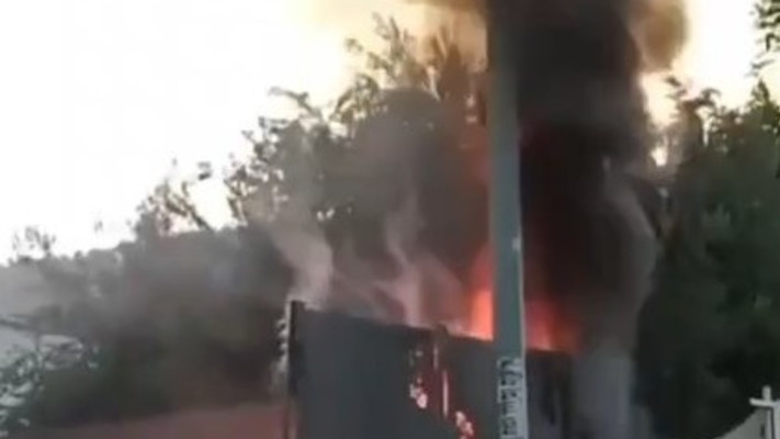 בית עולה באש בקריית שמונה