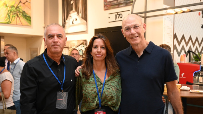 גבי רוטר, גילית רובינשטיין ושחר תורג'מן (צילום: ליאת מנדל)