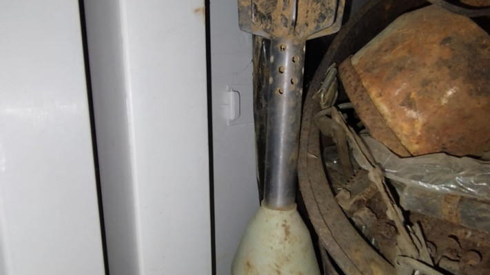 פצצות המרגמה שנגנבו ואותרו ברמת הגולן