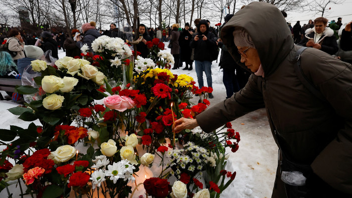 לוויתו של אלכסיי נבלני
