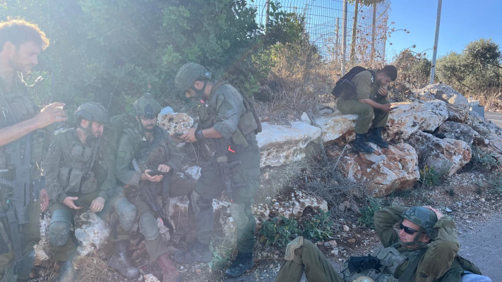 לוחמי גדוד הסיור של חטיבה 5