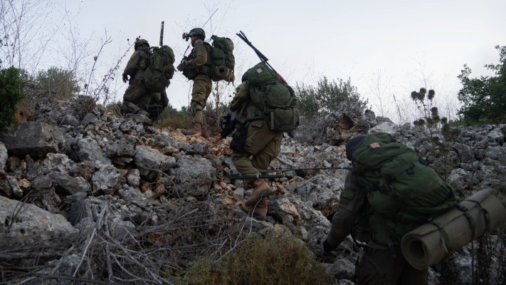 הערכות למלחמה בלבנון, תרגול באזור הררי, חטיבה 5 (צילום: דובר צה''ל)