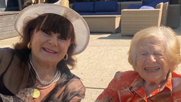 חנה לסלאו וד''ר רות ווסטהיימר