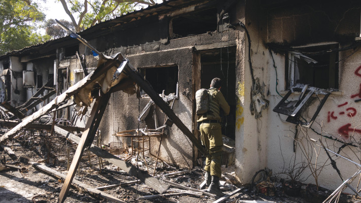 קיבוץ ניר עוז  (צילום: חיים גולדברג)