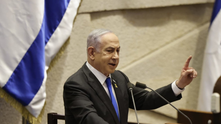 בנימין נתניהו במליאת הכנסת