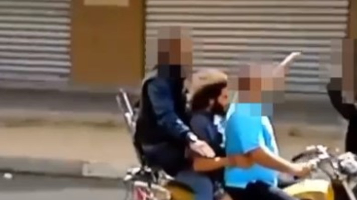 תיעוד של מתן צנגאוקר בח'אן יונס (צילום: פרטי)