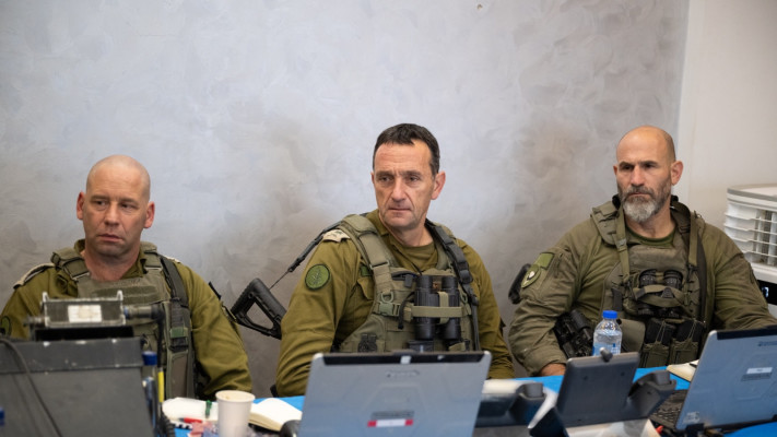 הרמטכ''ל הרצי הלוי בחאן יונס