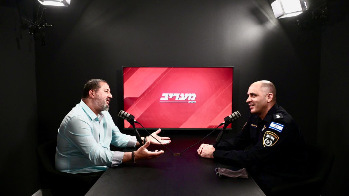 סנ''צ אבי גולדשטיין ואלון חכמון (צילום: מעריב אונליין)