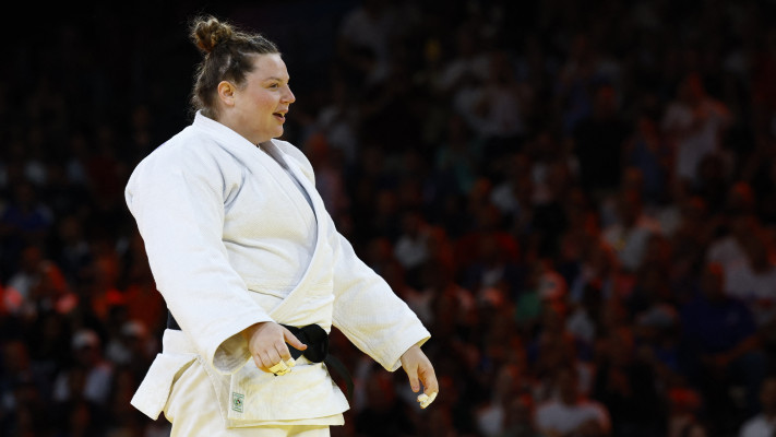 רז הרשקו לאחר הניצחון בחצי הגמר