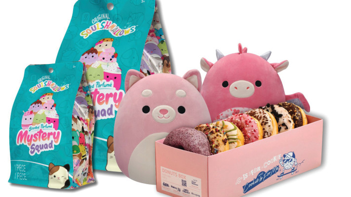 מארז שתפ בובות סקוויש מלו ושואורום בייקהאוס