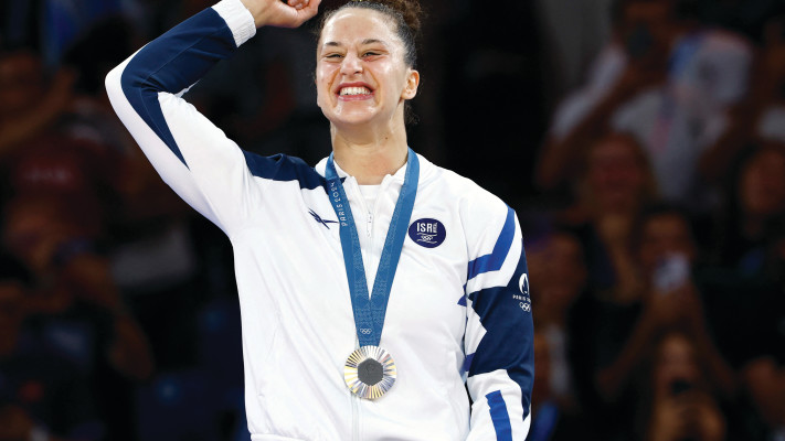 ענבר לניר מדליית כסף באולימפיאדת פריז