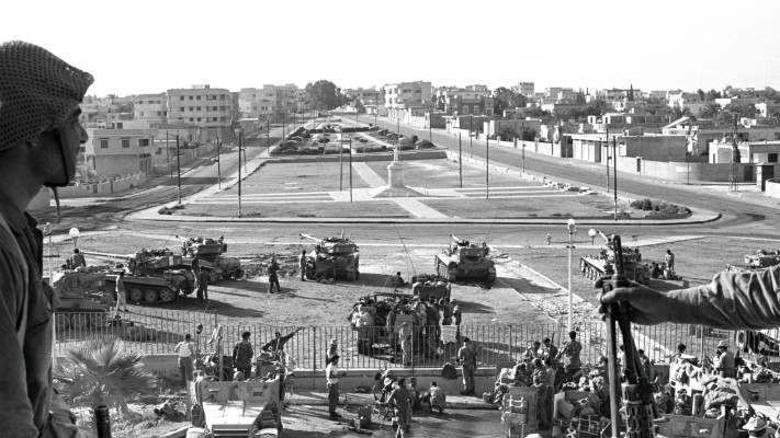 מלחמת ששת הימים, כיבוש עזה (צילום: משה מילנר לע''מ)