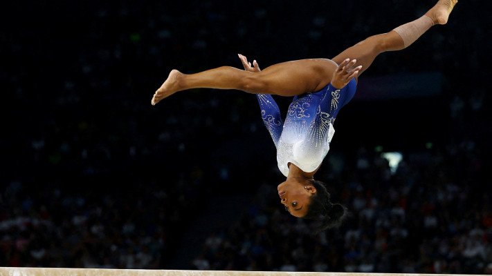 סימון ביילס באולימפיאדת פריז