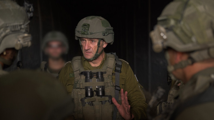 Chef d'état-major Herzi Halevi (Photo : porte-parole de Tsahal)