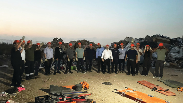 חברי יחידת סער קריית מלאכי 