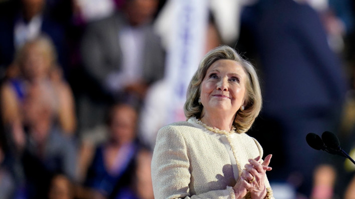 הילארי קלינטון בוועידה של המפלגה הדמוקרטית