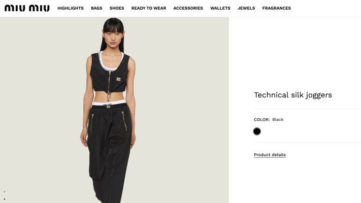 הטוטאל לוק שיראל טולדנו. מותג: מיו מיו