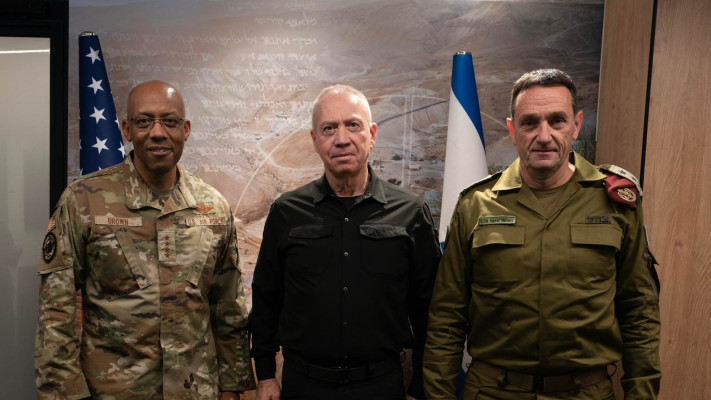 הרצי הלוי, יואב גלנט והגנרל בראון