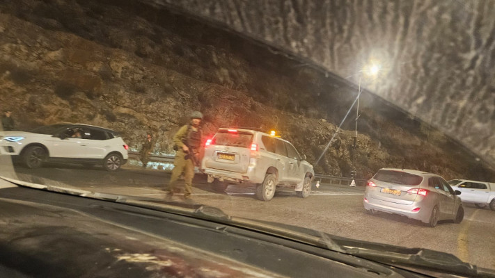 מחסומים וכוחות צה''ל בין מעלה אפרים למגדלים שבשומרון