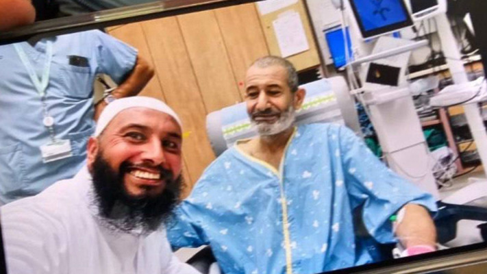 קאיד פרחאן אלקאדי בבית החולים 