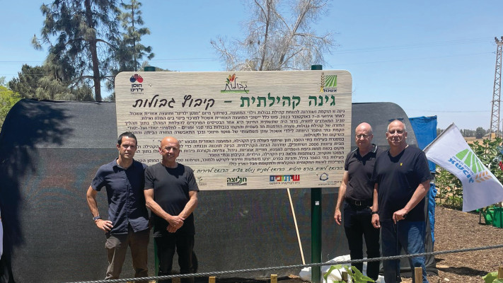 גינה טיפולית אשכול