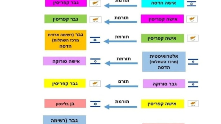 שרשרת ההצלבה קפריסין (צילום: דוברות המרכז הלאומי להשתלות)